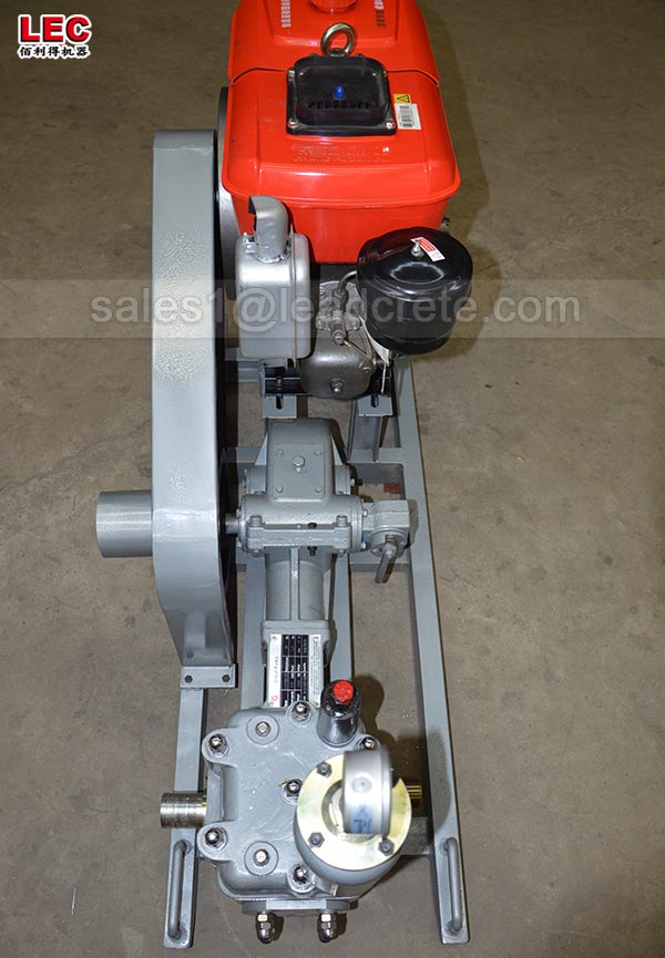 Stainless steel cement grout pump