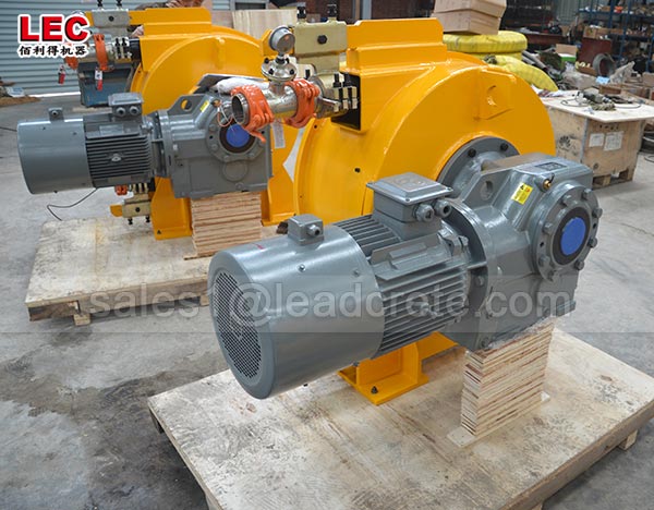 Squeeze Type Industrial Hose Peristaltic Pump For Pumping Foam Concrete