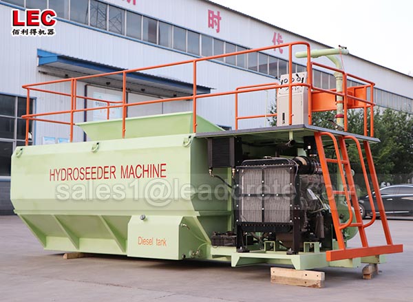 Hot selling high efficiency sprayer hydroseeder machine