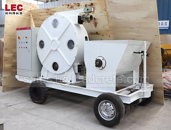 Easy operation hose concrete pump