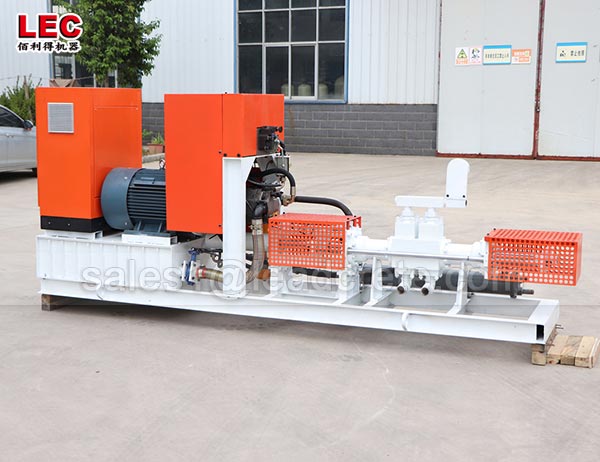 High efficient high pressure cement grout pump