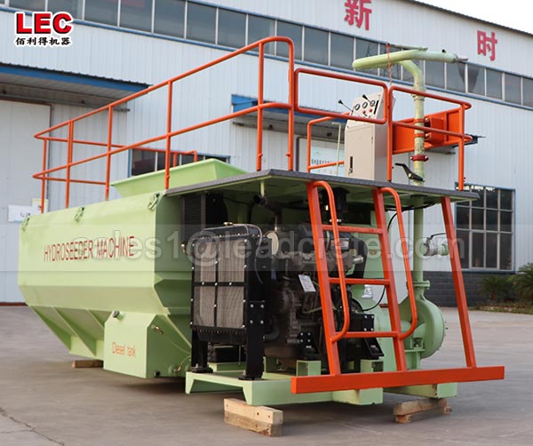 Hot selling high efficiency sprayer hydroseeder machine