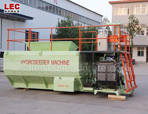 Hot selling high efficiency sprayer hydroseeder machine