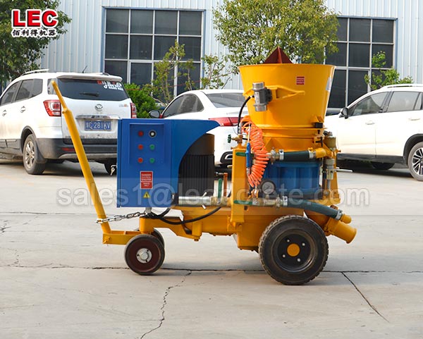 best service spraying concrete machine for road slope