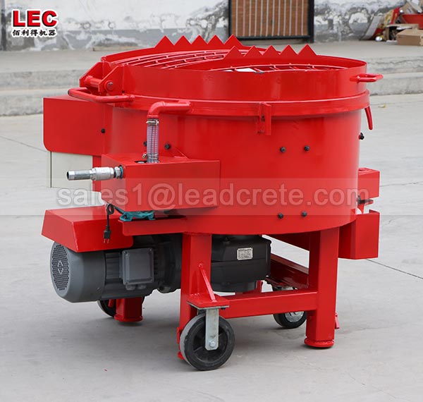 Rotate speed 34rpm refractory pan mixer