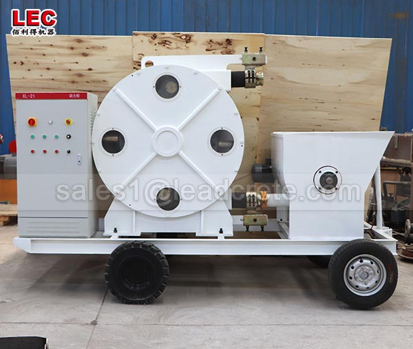 Easy operation hose concrete pump