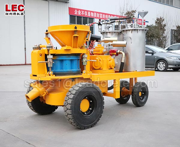 Wet spraying machinery concrete shotcreting machine