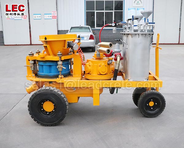 cement mortar spraying machine