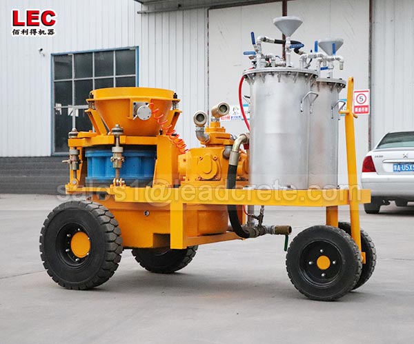 cheapest mining damp shotcrete machine