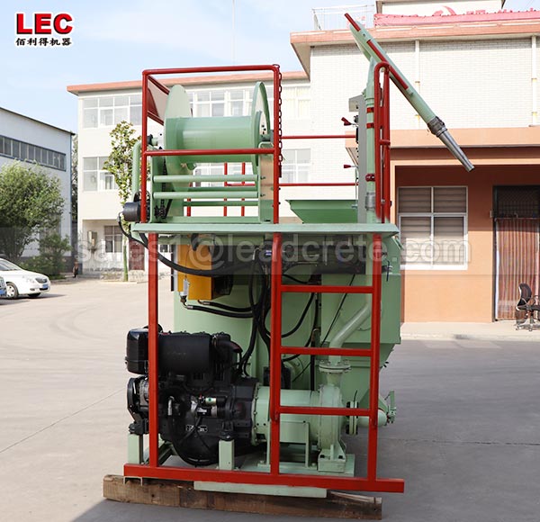 grass seed spray machine