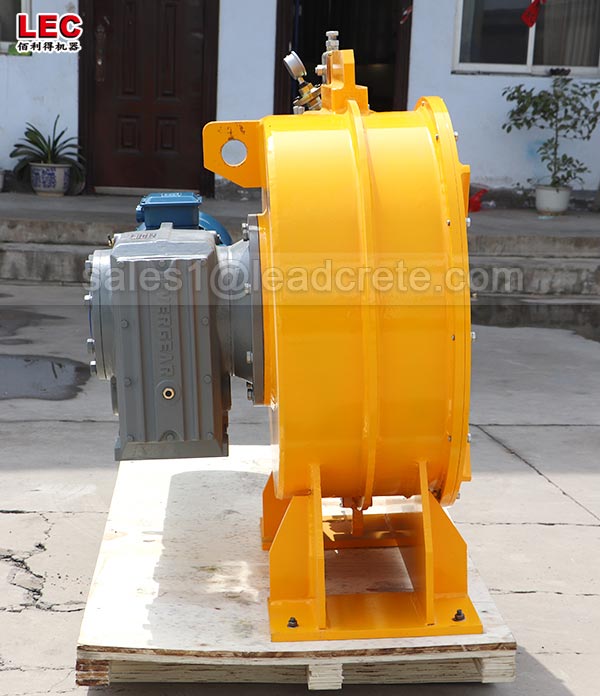 Electric peristaltic pump for mining