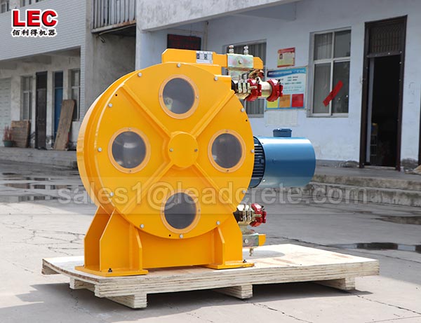 Electric peristaltic pump for mining