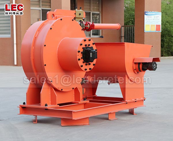 Industrial peristaltic pump for light weight concrete/mortar