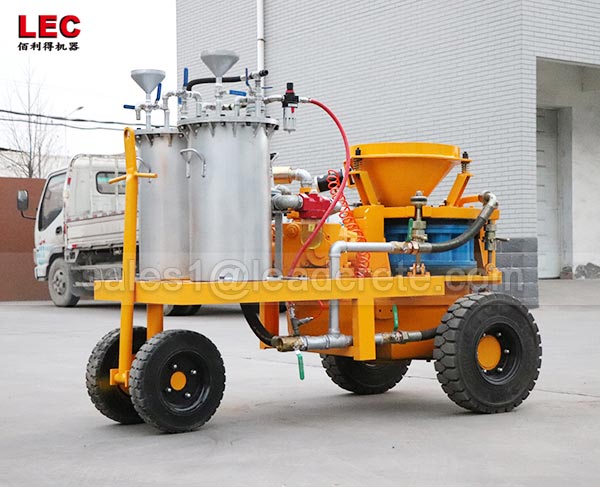 new type tunnel shotcrete machine