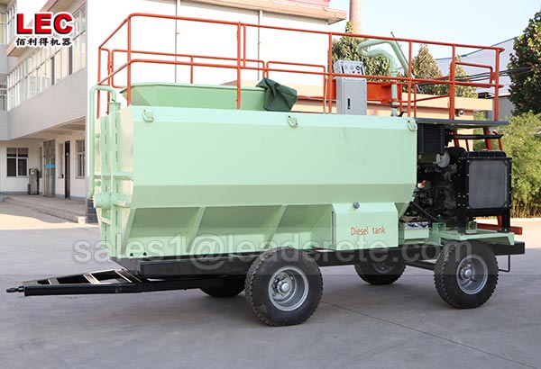 8m3/h hydroseeding machine for landscaping