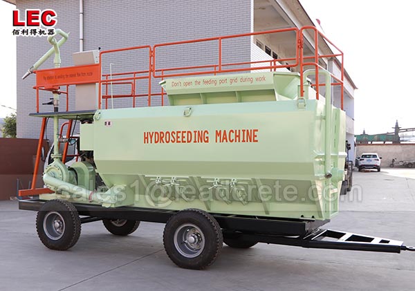 8m3/h hydroseeding machine for landscaping