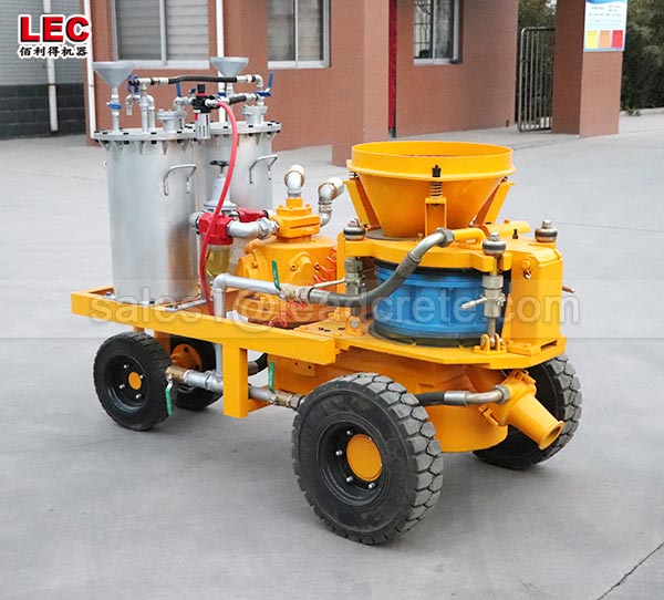 wet tunnel machine equipment shotcrete pump