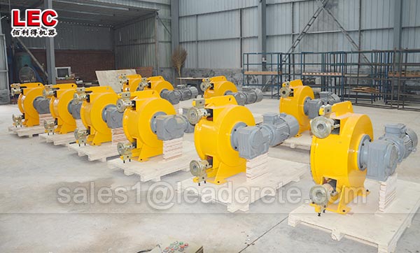 mortar transfer hose pump