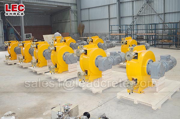 peristaltic concrete pump