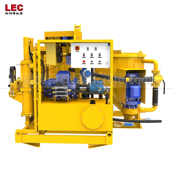 Cement pressure grouting plant