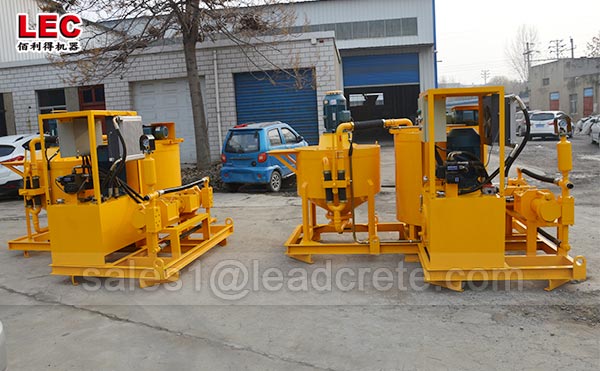 High efficient grouting mixing machine