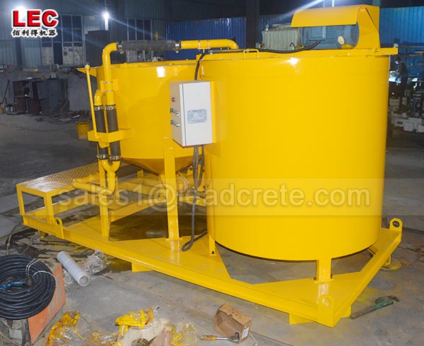 high-shear grout mixer for groundunderground project