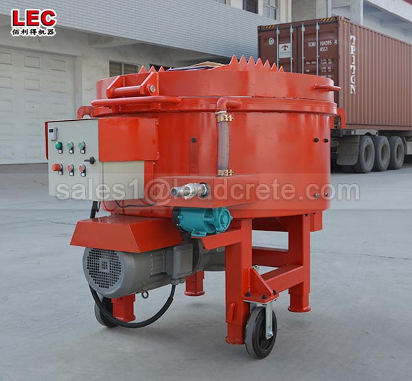 100 kg mortar concrete screed portable pan mixer