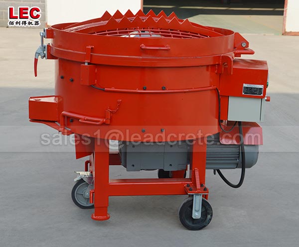 100kg 100l refractory pan mixer
