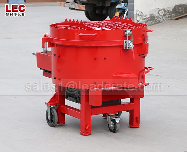 100kg castable pan mixer