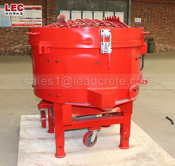 100kg castable pan refractory mixers