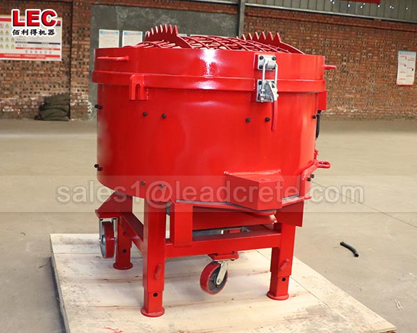 100kg pan mixer for refractories