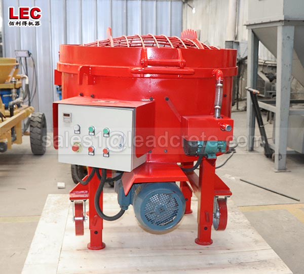 250kg castable pan refractory mixer from china