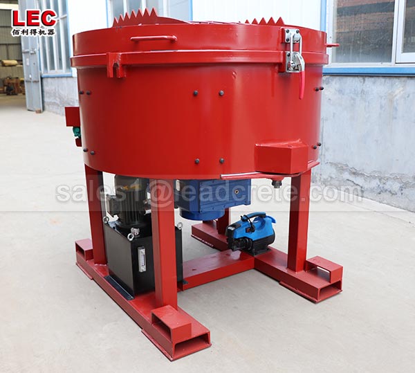 250kg refractory castable pan mixer