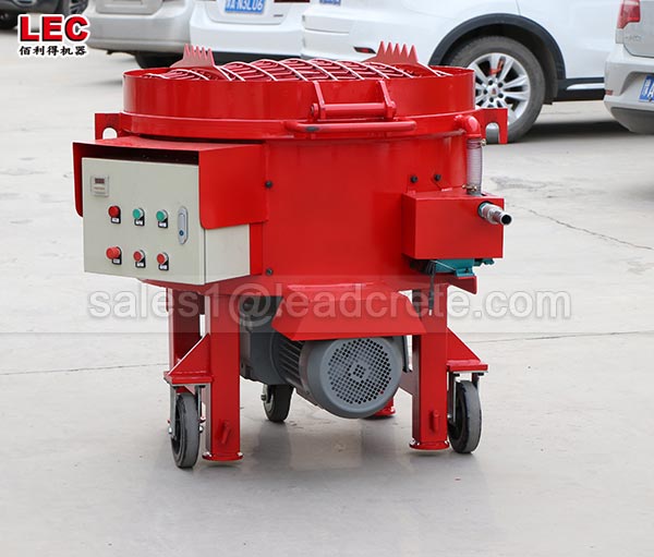 250kg refractory mixer castable pan mixer