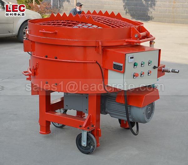 250kg refractory pan mixer