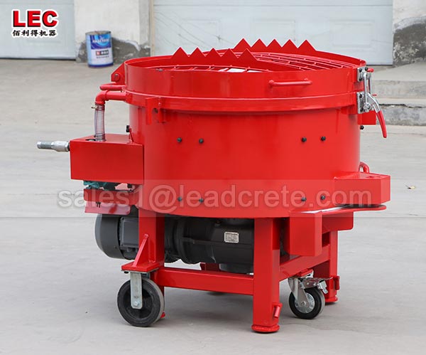 600kg refractory pan mixer