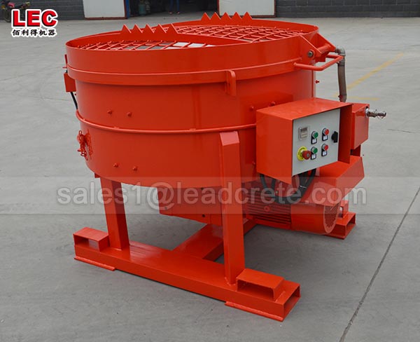 Big pan type 800kg refractory pan mixer