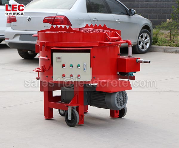 mortar mixer castable refractory pan mixer for site use