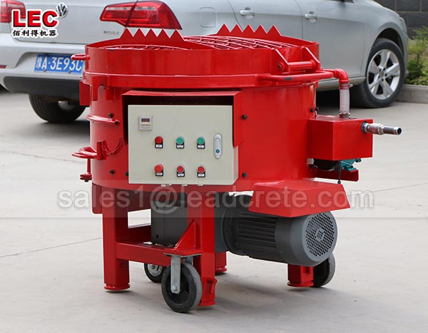 Refractory cement mixer