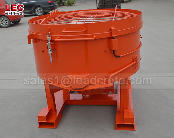 Refractory pan mixer 250kg output capacity