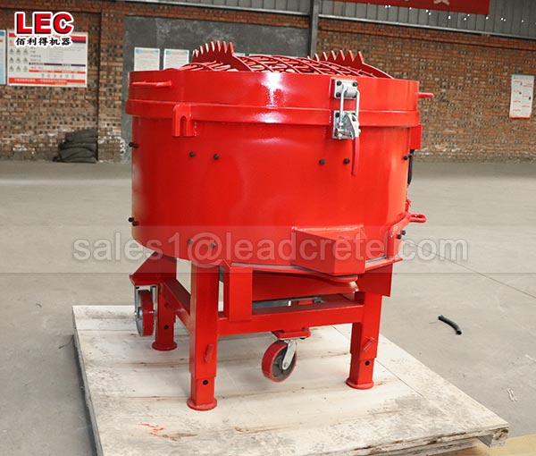 Refractory pan mixer 500kg