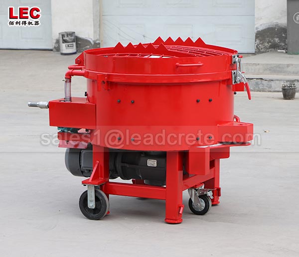 Refractory pan mixer machine