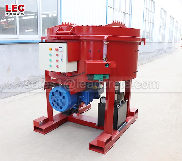 Refractory pan mixer supplier