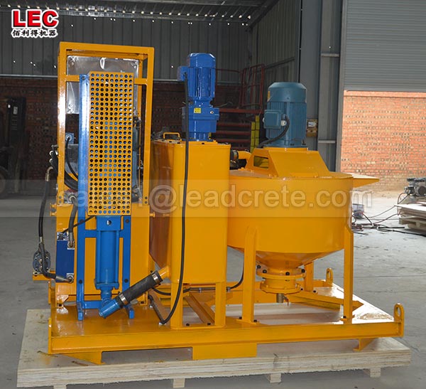 grout plant for filling cement