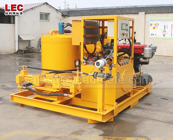 Electric cement grouting plant