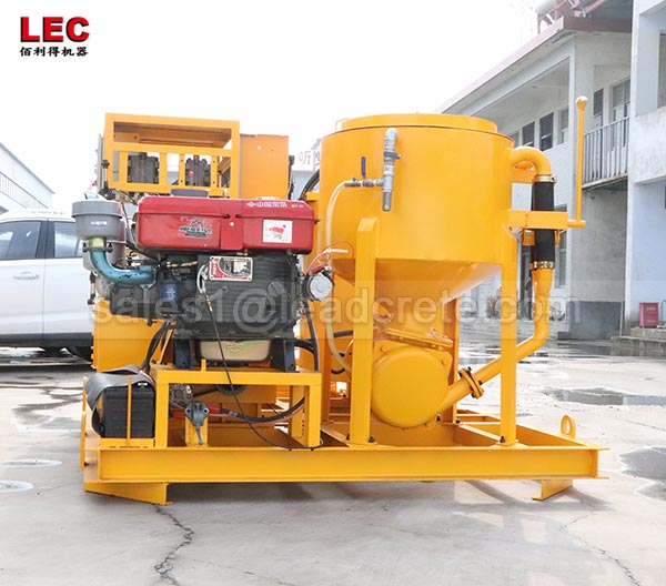 Dam foundation grouting unit