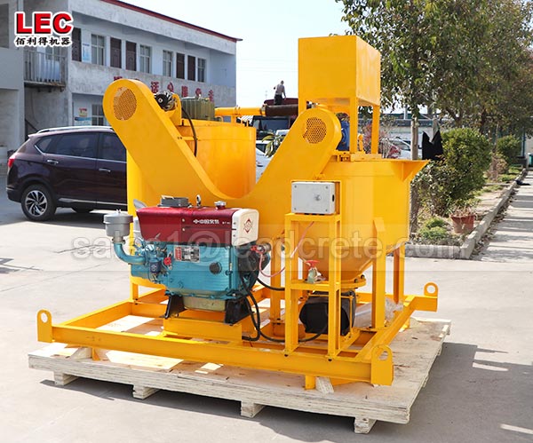 Grouting mixer machine