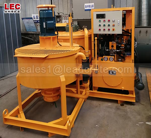 Foundation grouting mixing plant