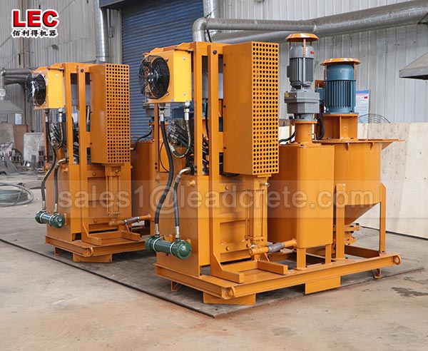 high pressure grouting pump plant