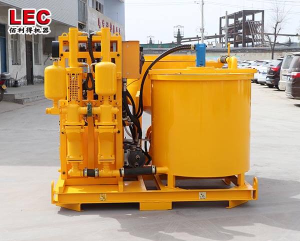 Grout injection equipment